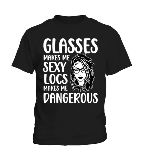 Its the Locs For Me - Afro Hair Black American Kids T-Shirt