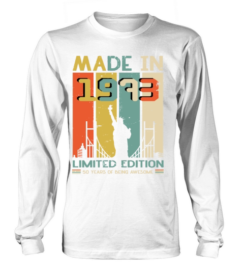 Made In 1983 40 Years Of Being Awesome Long sleeved Unisex
