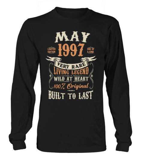 May 1997 Birthday Surprise Long sleeved Unisex