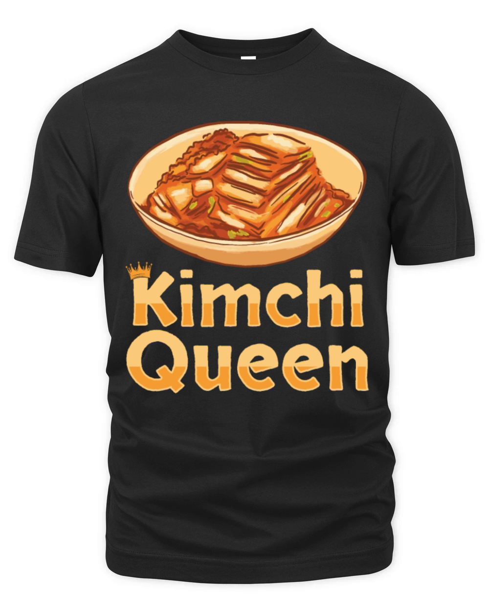 Kimchi Queen Kimchi Lover Korean Food Organic Unisex T-shirt