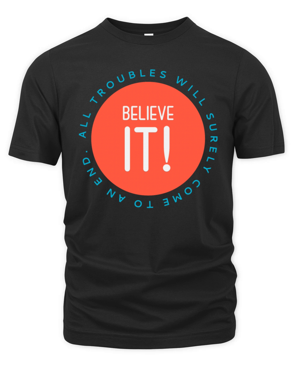 motivational words design Organic Unisex T-shirt
