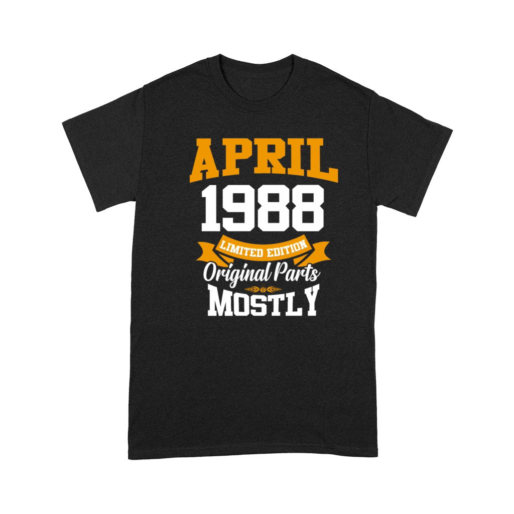 April 1988 Vintage Birthday Present Premium T-shirt