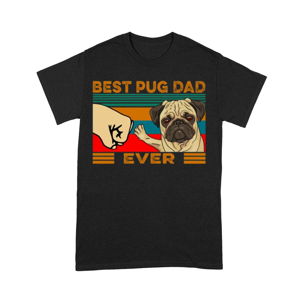 best pug dad ever Premium T-shirt