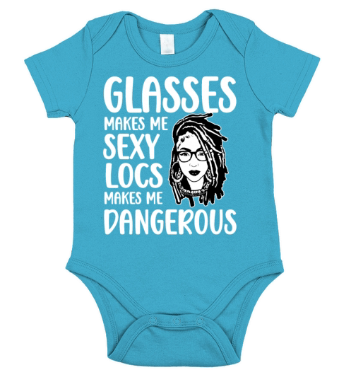 Its the Locs For Me - Afro Hair Black American Short Sleeve Baby One-Piece