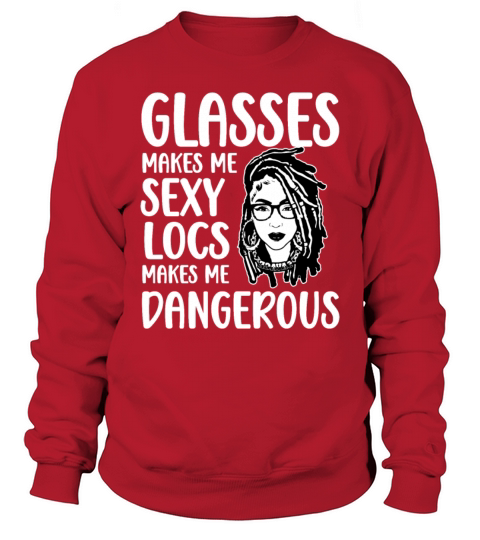 Its the Locs For Me - Afro Hair Black American Sweatshirt Unisex