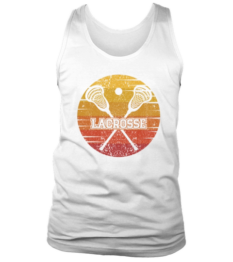 Retro Lax Legend Fan Mom Goalie Professional Tank Top Unisex