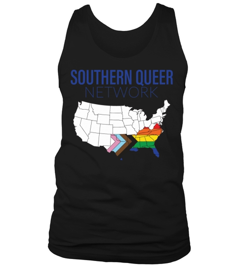 Southern Queer Network Tank Top Unisex