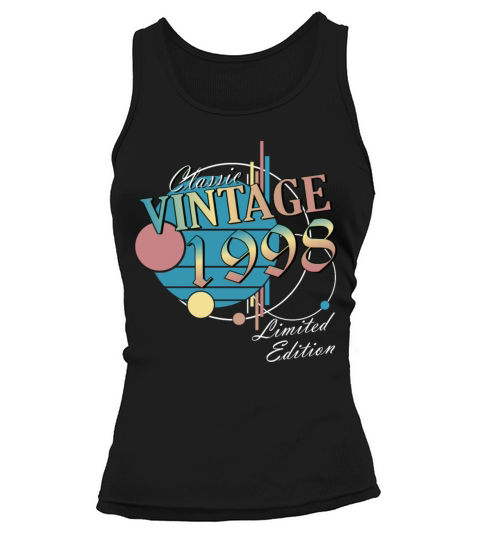 Birthday Vintage Birth Year 1998 Tank top Woman