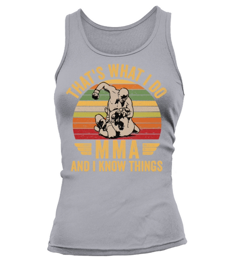 Vintage Mma Martial Art With Funny Quote Great For Tank top Woman