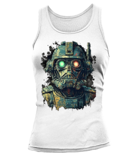 vintage robot Tank top Woman