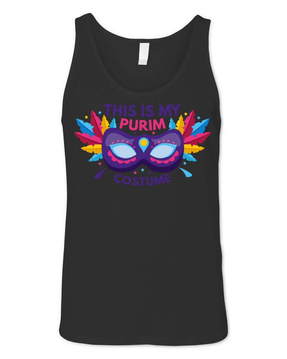 This Is My Purim Costume For Purim Party Unisex Jersey Tank