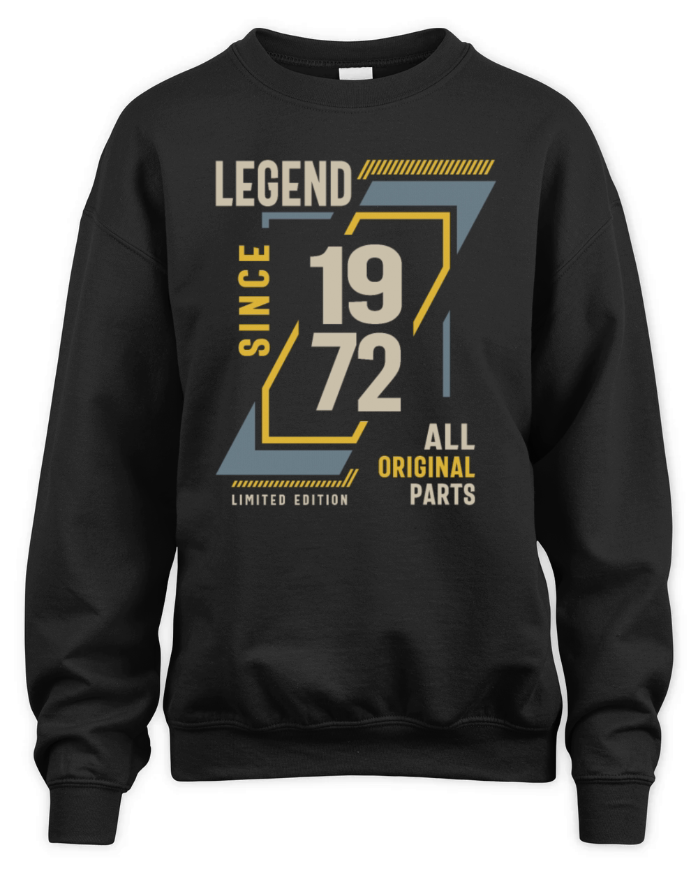 Legend Since 1972 51 birthday Unisex Premium Crewneck Sweatshirt