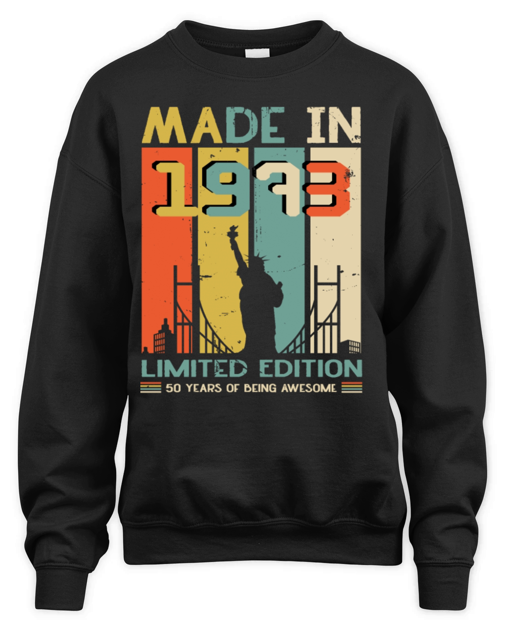 Made In 1983 40 Years Of Being Awesome Unisex Premium Crewneck Sweatshirt