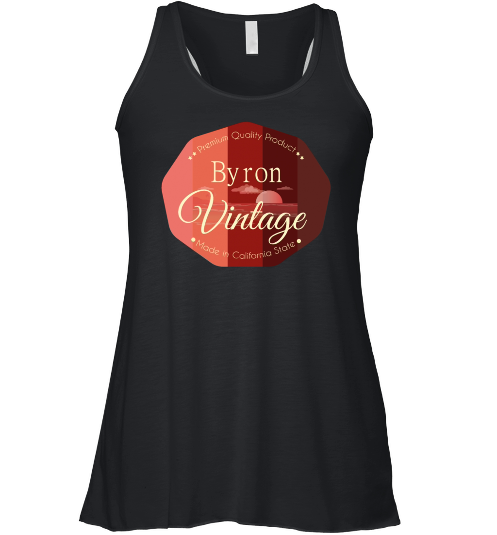 Byron Vintage Design Women's Flowy Tank Top