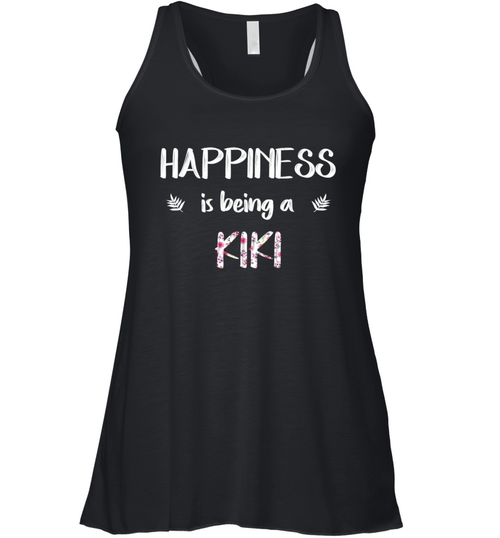 Happiness is being a kiki For Mother day Gifts Women's Flowy Tank Top