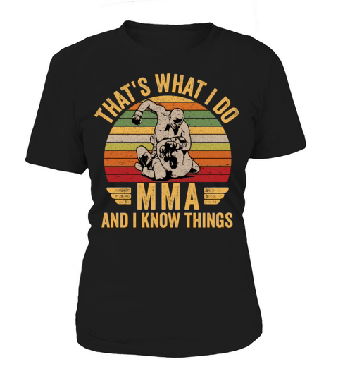 Vintage Mma Martial Art With Funny Quote Great For Women's T-Shirt