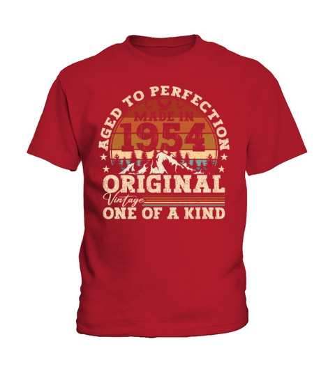 Original 1954 Vintage Vintage Birthday Retro Kids T-Shirt