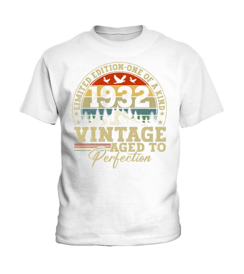 Vintage Limited Edition One Of A Kind 1932 Kids T-Shirt