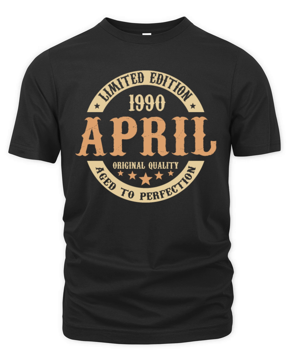April 1990 Vintage Birthday Present Organic Unisex T-shirt