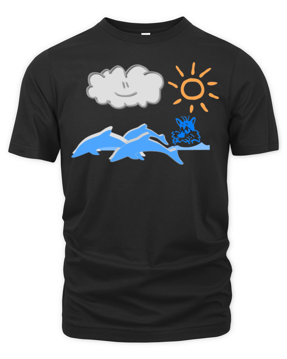 cat Organic Unisex T-shirt