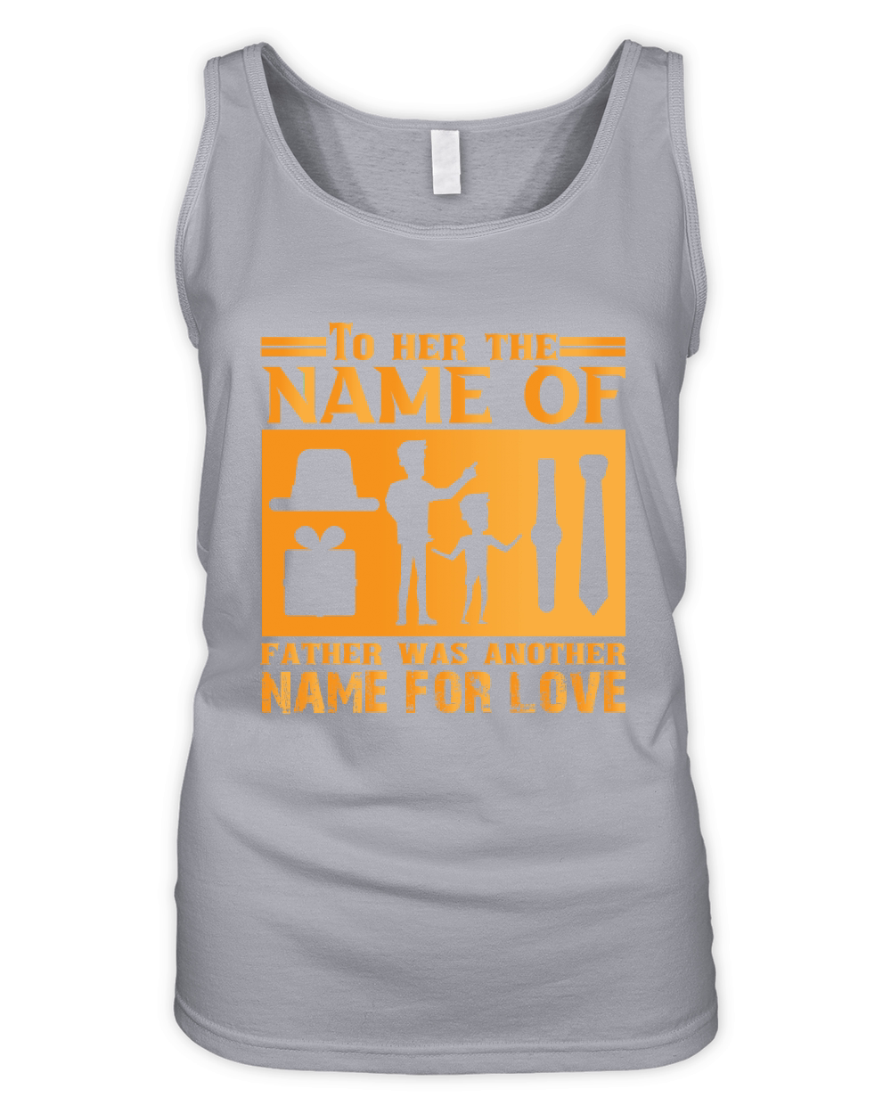 To Her The Name Of Father Was Another Name For Love Organic Women's Tank Top