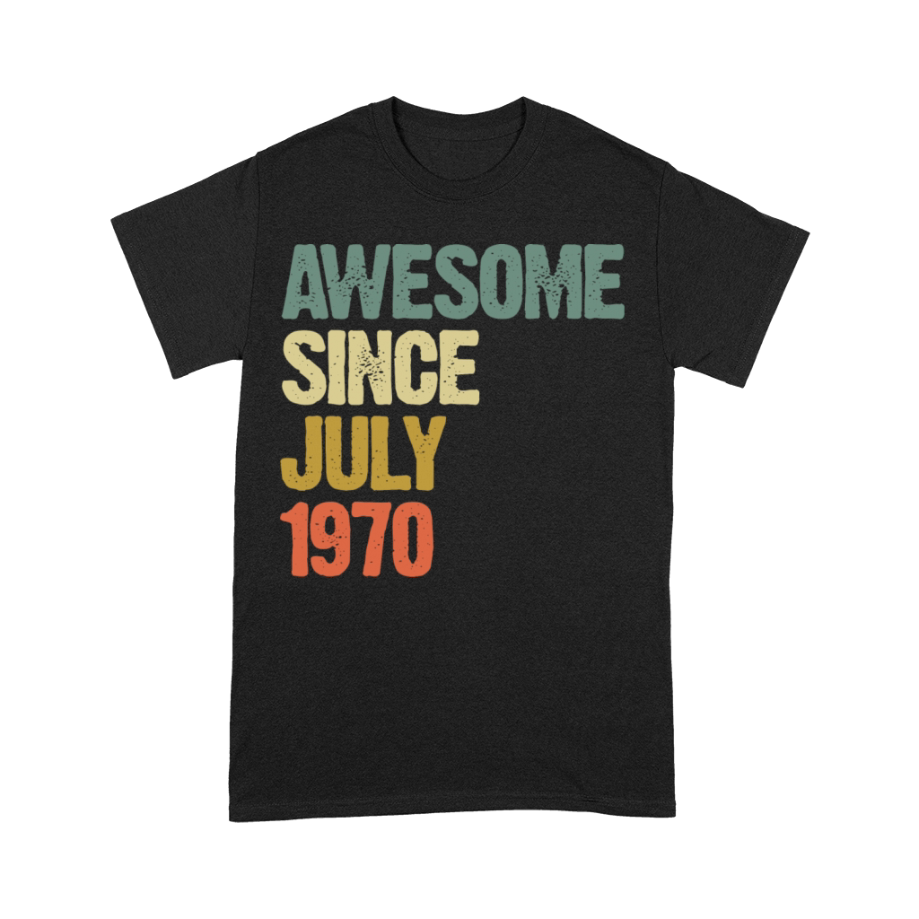 Distressed Vintage Awesome Since July 1970 Premium T-shirt