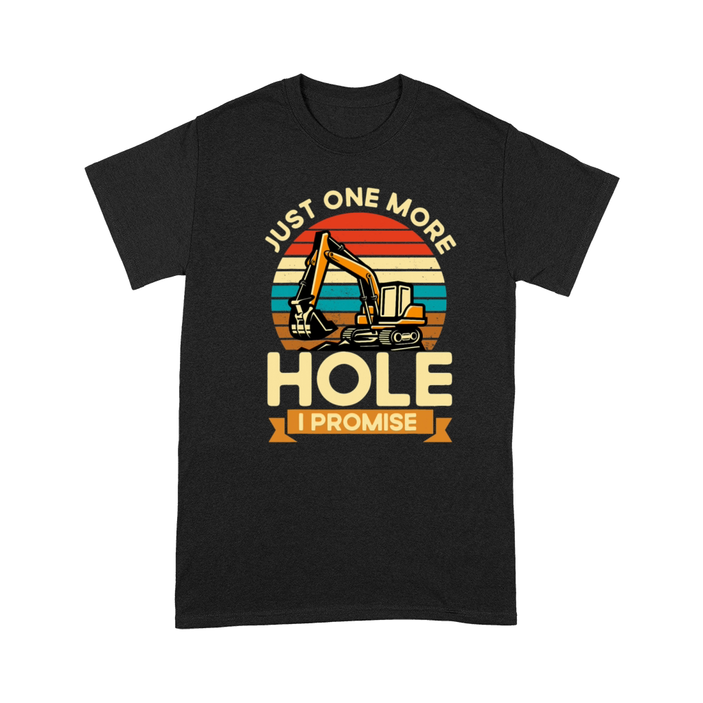 Excavator Construction Worker Operator Vintage One Premium T-shirt