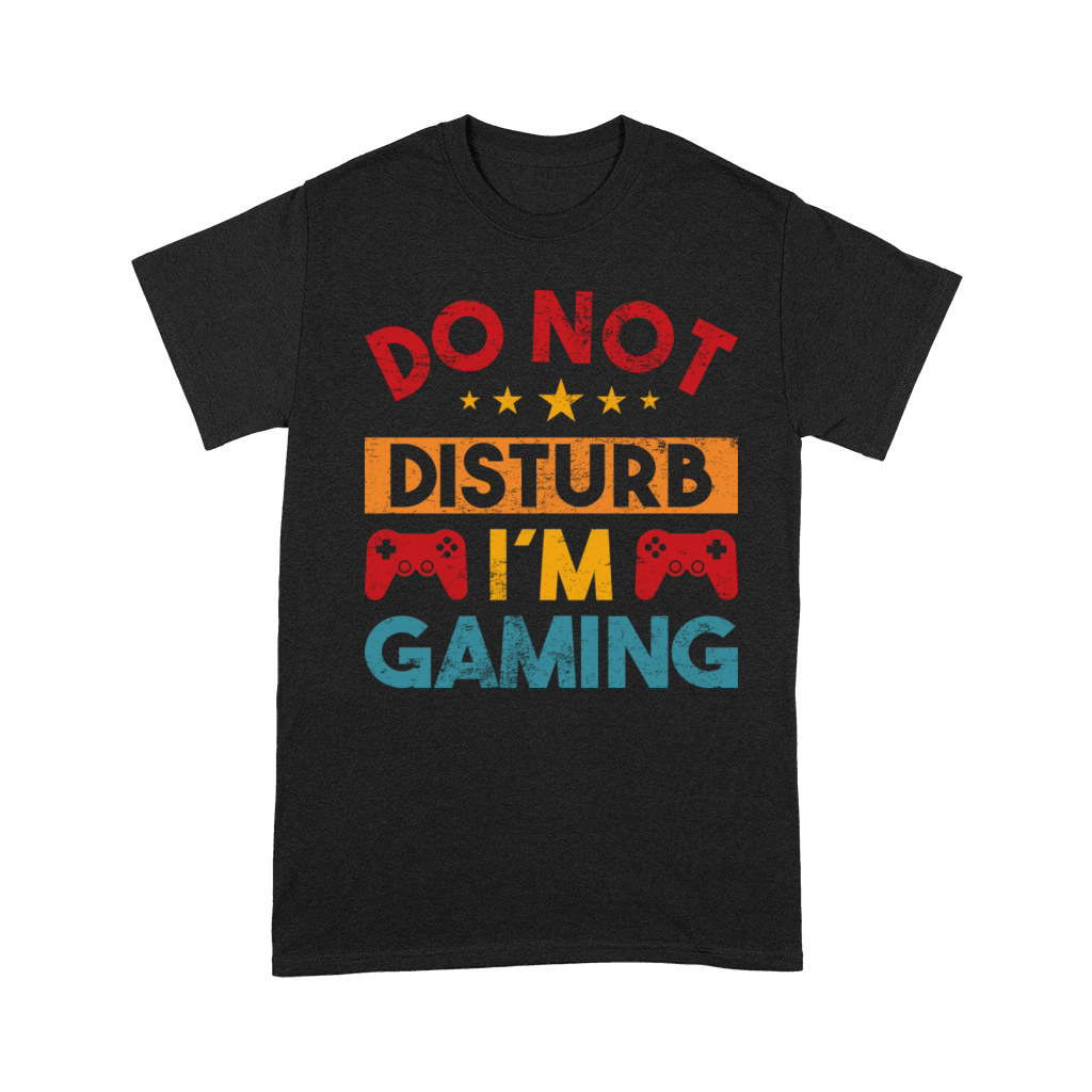 Gaming Qoute Do Not Disturb Im Gaming Vintage Premium T-shirt