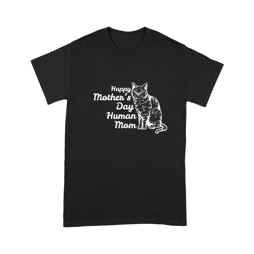 Happy Mothers Day Human Mom Vintage Catfunny fami Premium T-shirt