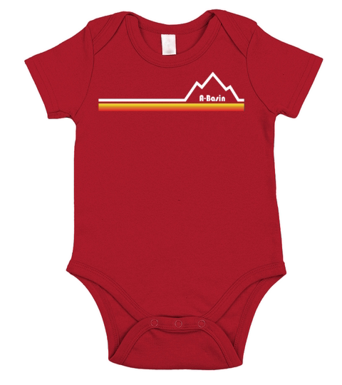 Arapahoe Basin Colorado Short Sleeve Baby One-Piece