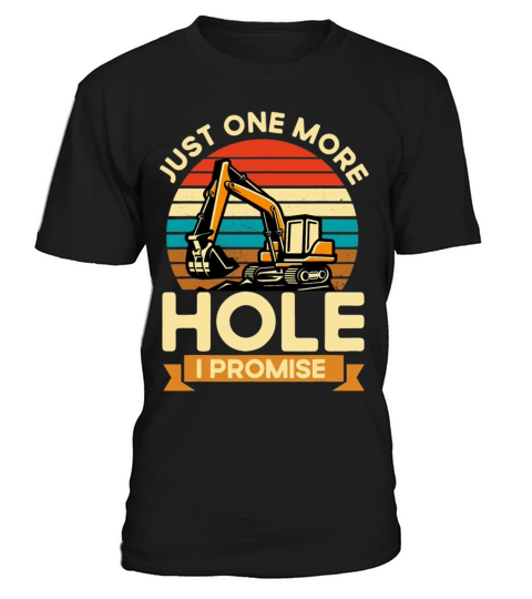 Excavator Construction Worker Operator Vintage One T-Shirt Unisex