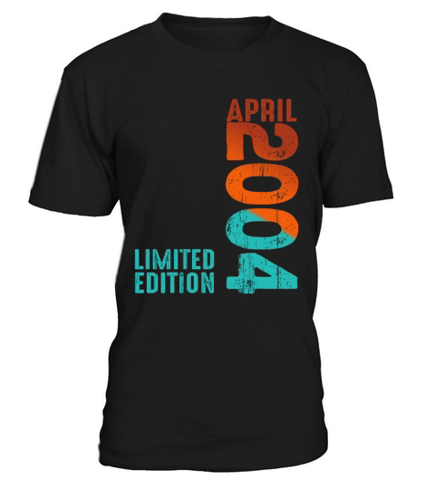 Since April 2004 Year 2004 Retro Vintage 2004 T-Shirt Unisex