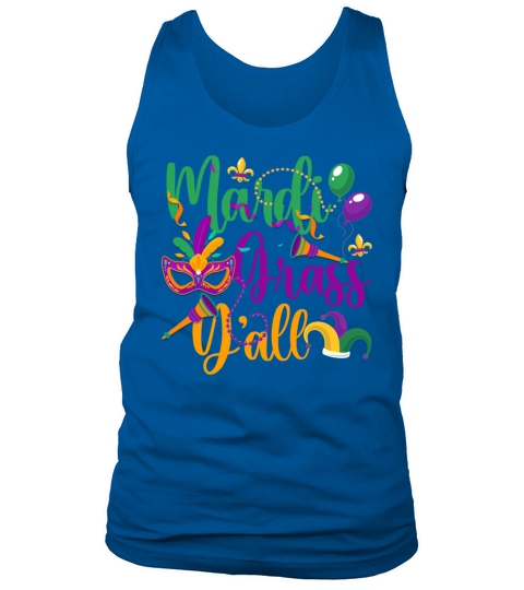 Carnival New Orleans Celebrate Tuesday Tank Top Unisex