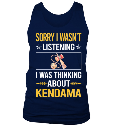 Sorry I Was Not Listening Kendama Tank Top Unisex