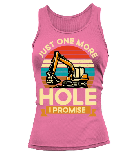 Excavator Construction Worker Operator Vintage One Tank top Woman