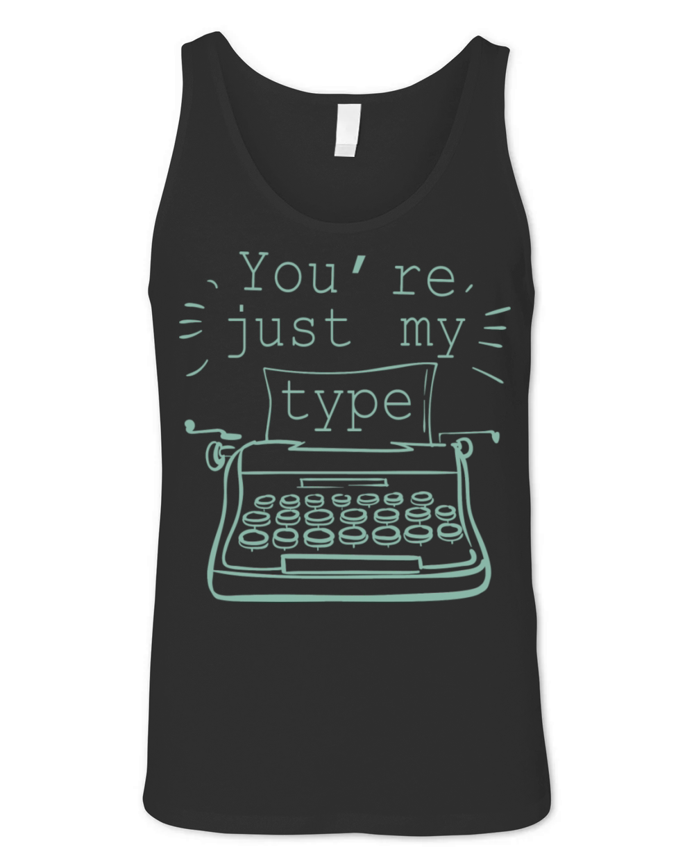 Cute Love Engagement And Wedding Quotes With Type Unisex Jersey Tank