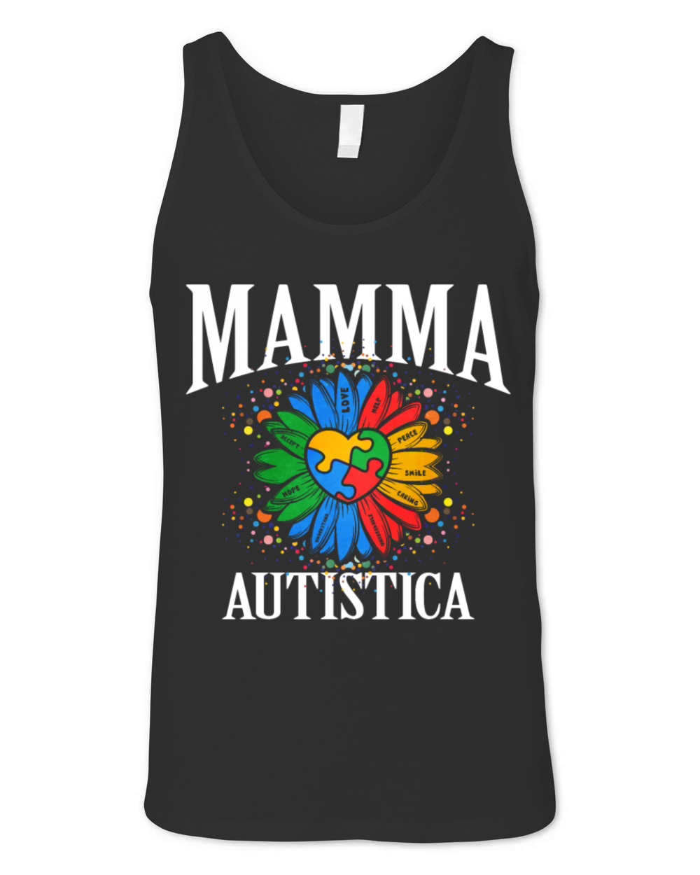 Mamma Autistica Unisex Jersey Tank