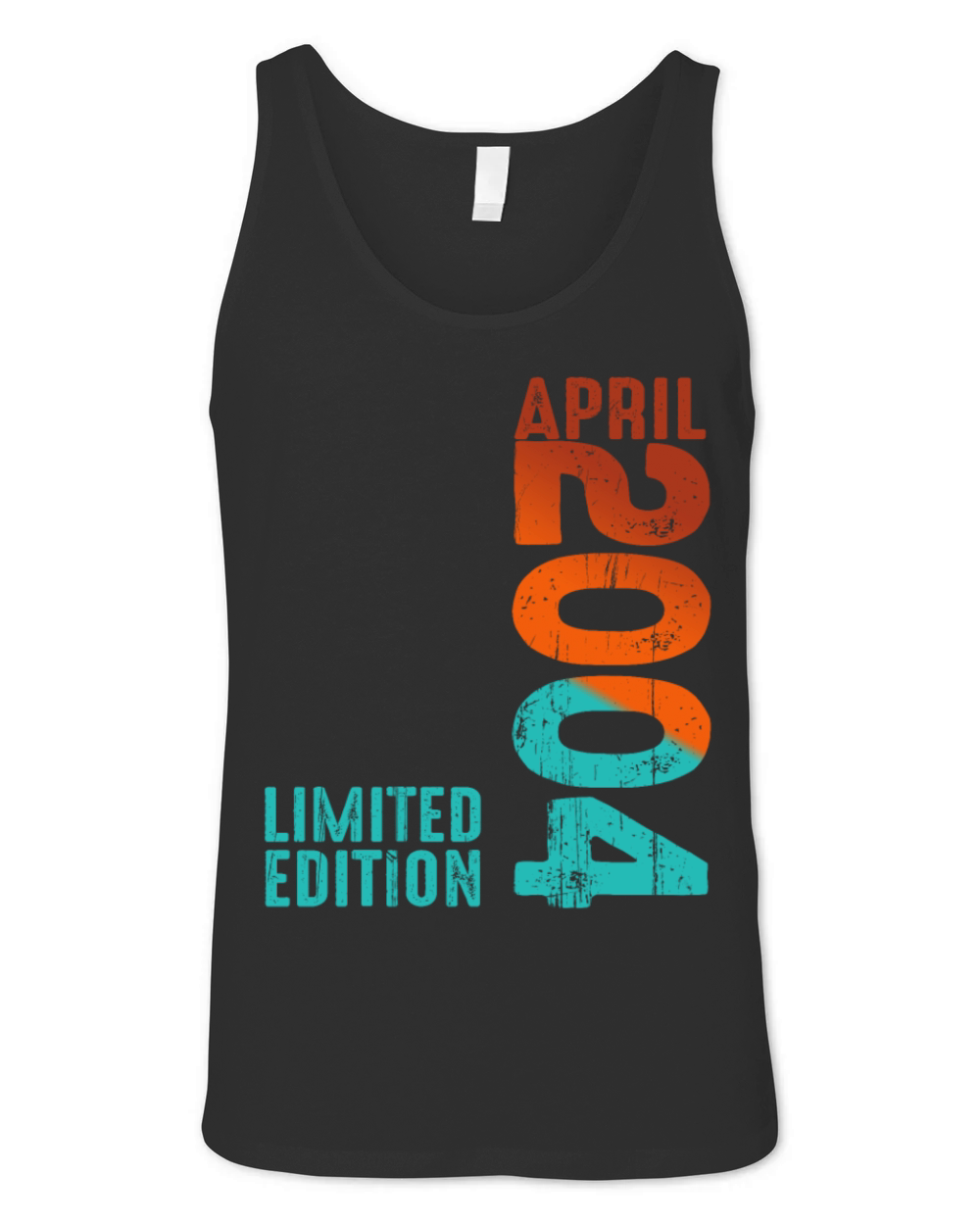 Since April 2004 Year 2004 Retro Vintage 2004 Unisex Jersey Tank