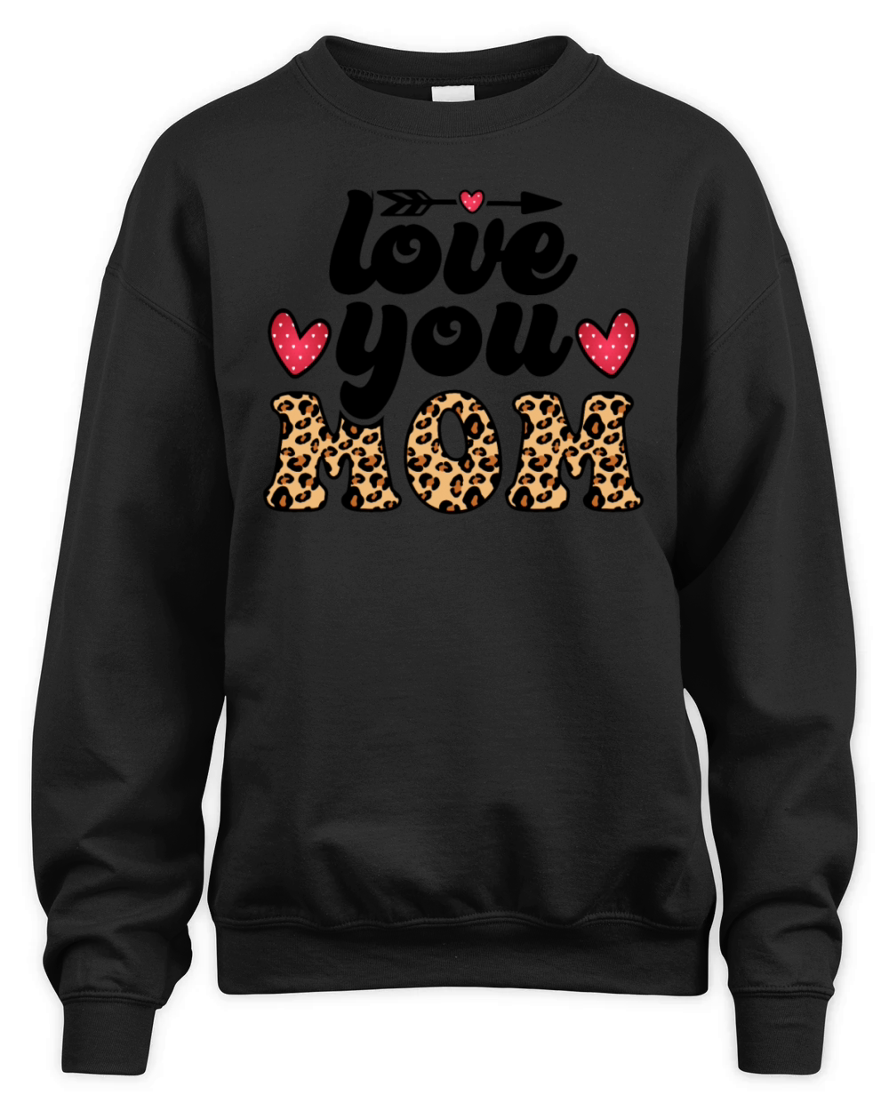 Love You Mom Celebrating Mothers Day Inspiration Unisex Premium Crewneck Sweatshirt