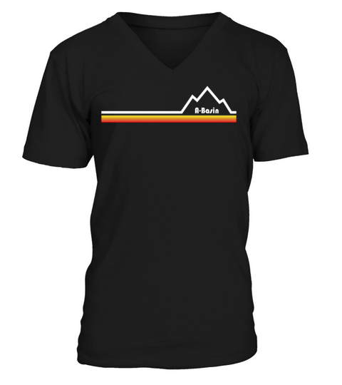 Arapahoe Basin Colorado V-Neck T-shirt