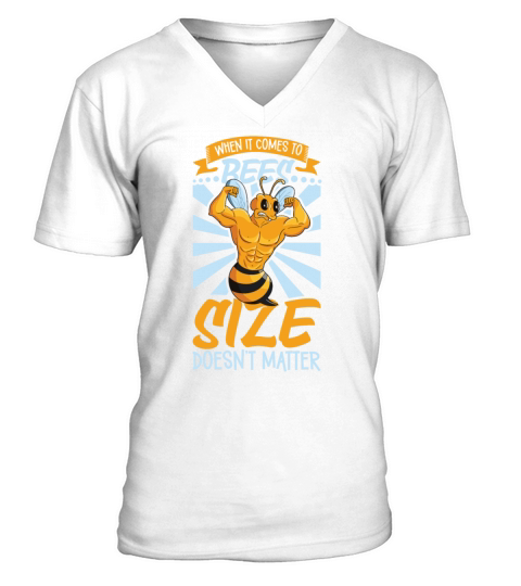 Honey Bee Beekeeping Beekeeper Honeybee Apiary V-Neck T-shirt