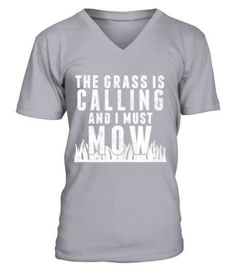 Lawn Mowing idea Funny Gardening Quote Dad V-Neck T-shirt