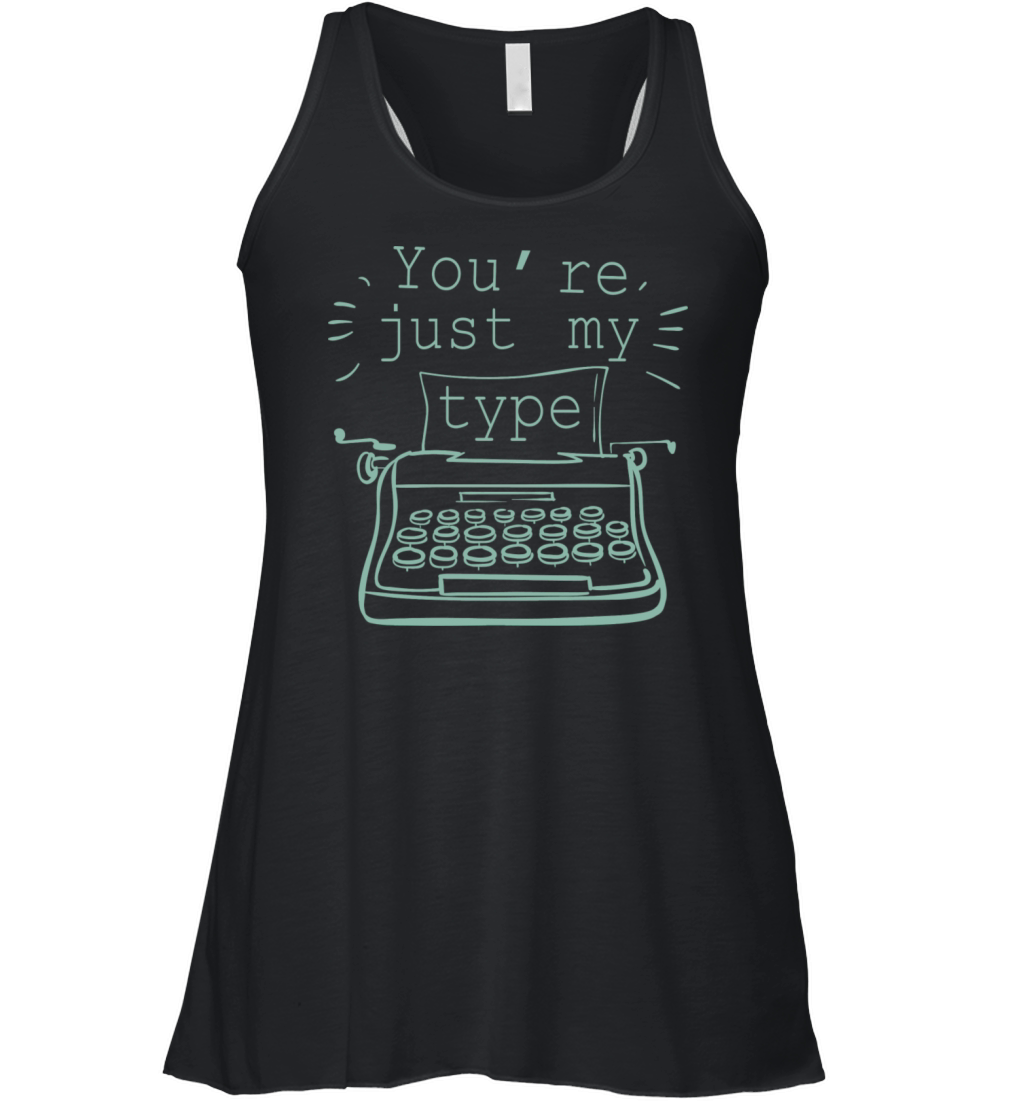 Cute Love Engagement And Wedding Quotes With Type Women's Flowy Tank Top