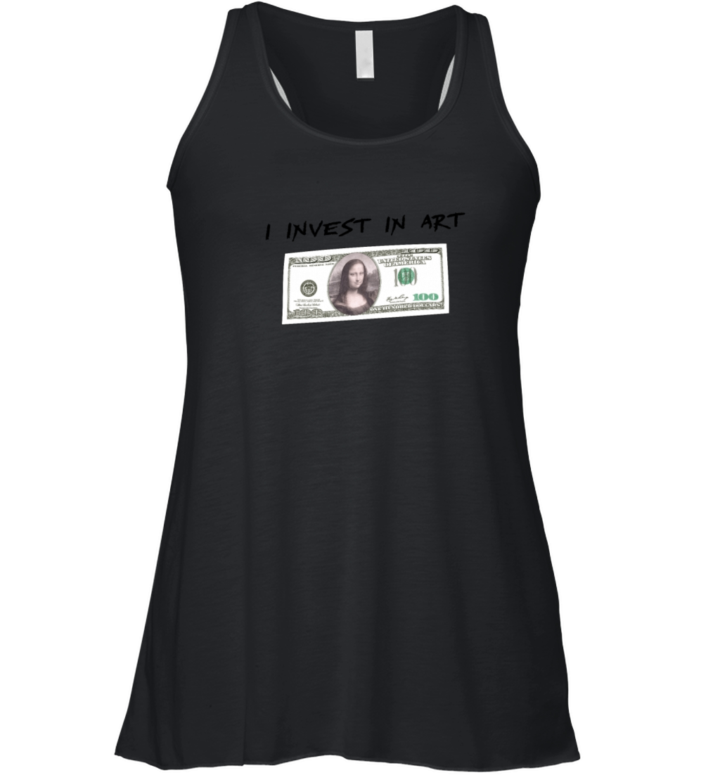 Mona Lisa Invest In Art Classic Art Women's Flowy Tank Top