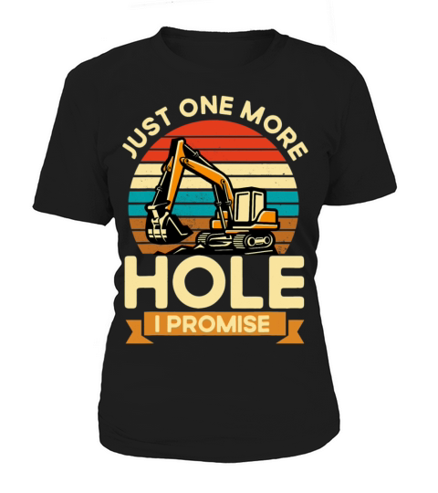 Excavator Construction Worker Operator Vintage One Women's T-Shirt