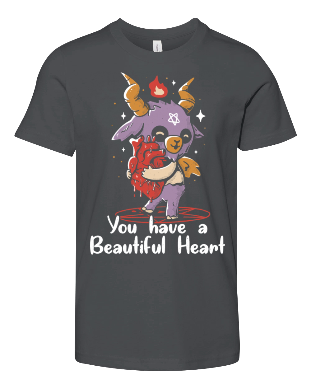 You Have A Beautiful Heart Youth Unisex Jersey Tee