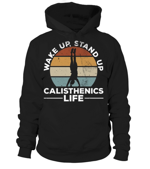 Vintage Calisthenics Life Retro Pull Ups Retro Hoodie Unisex