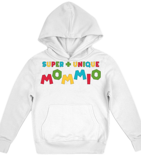 funny stylish motherhood super plus unique mommio Kids Hoodie