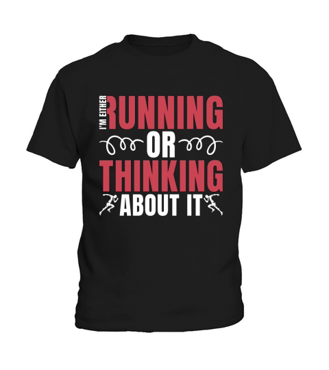 Cross Country Running Im Either Running Or Race Kids T-Shirt