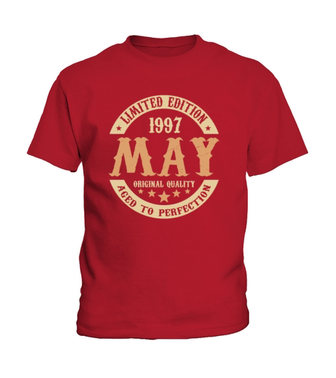 May 1997 Vintage Birthday Present Kids T-Shirt